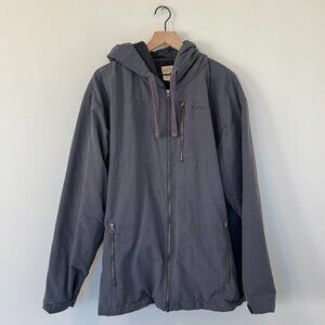 RED HEAD BRAND CO Men's 2XL Grey Fleece-Lined Hooded Parka